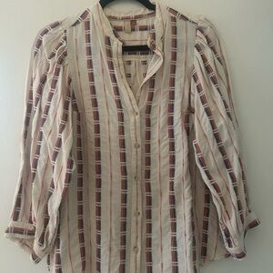 Pilcro Textured Button-Down Shirt